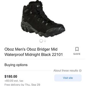 Oboz size 12 Men's boots